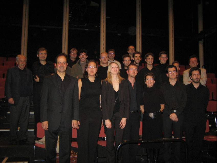 sur Incises de Pierre Boulez, sous la direction du compositeur